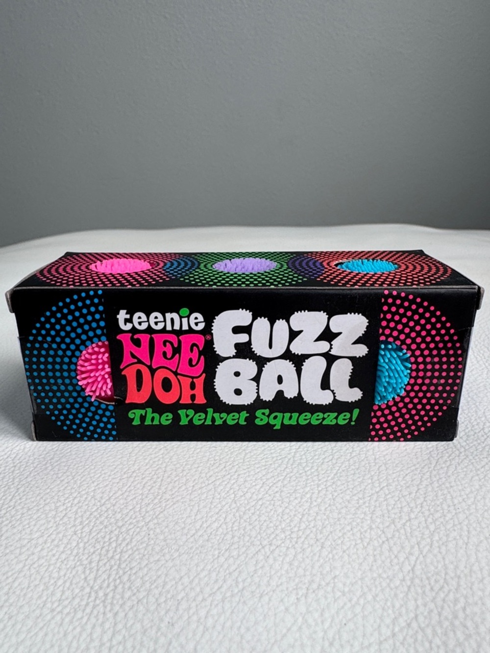 SHIPS TODAY! Teenie Nee Doh Fuzz Ball 3 pack Squishy Fidget TikTok Viral Toy NEW